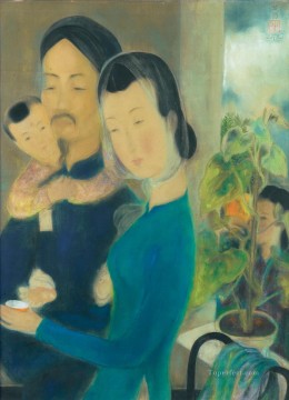 Asian Painting - Family Asian